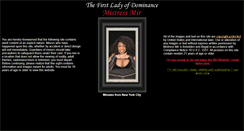 Desktop Screenshot of mistressmir.com